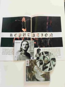 پک آلبوم و پوستر Reputation – Taylor Swift
